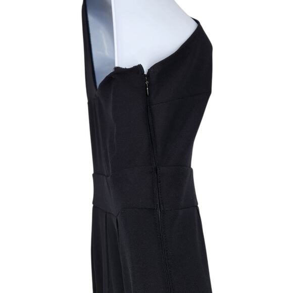 Abercrombie & Fitch Black Crisscross Halter Jumpsuit – Size M - Party Chic - Picture 4 of 7